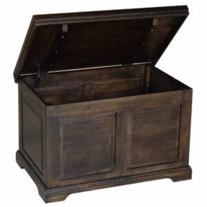 Dakota Large Blanket Box Solid Mango Wood-1