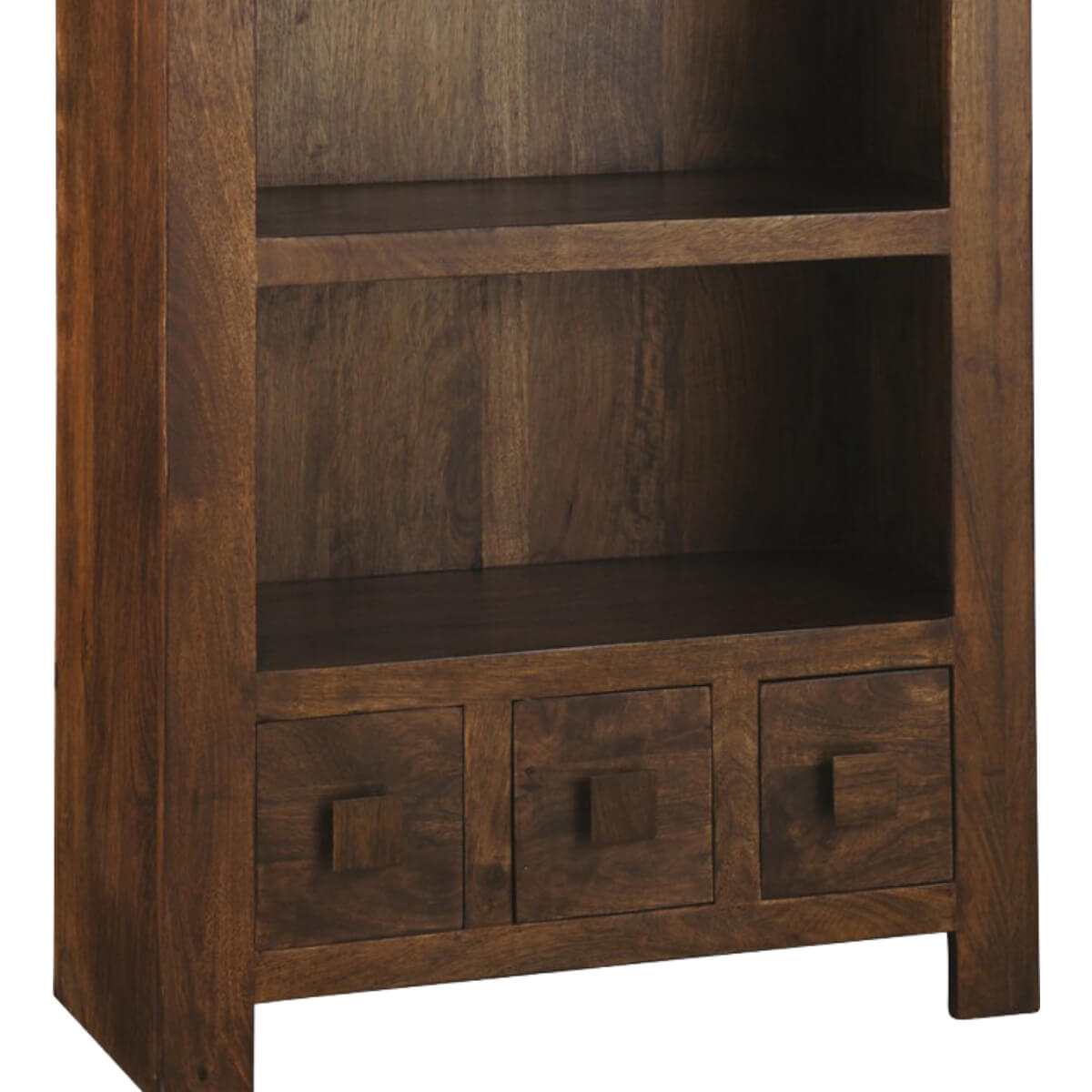 Dakota Large Bookcase Solid Mango Wood-1