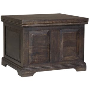 Dakota Small Blanket Box Solid Mango Wood-DSB