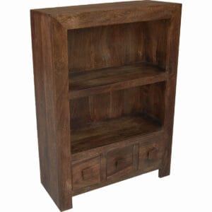 Dakota Small Bookcase Solid Mango Wood DSBC