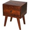 Ganga 1 Drawer Side Table Hb