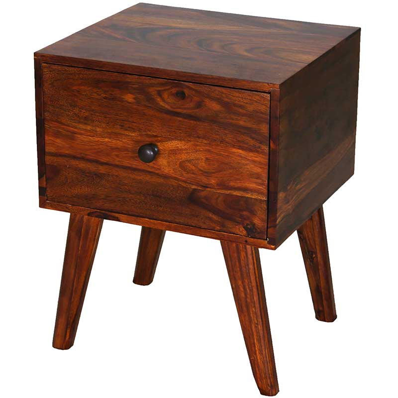 Ganga 1 Drawer Side Table Hb