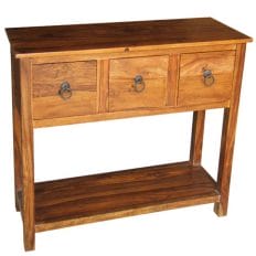 Ganga 3 Drawer Console Table