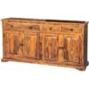 Ganga 4 Door 4 Drawer Sideboard Solid Sheesham Wood