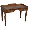 Artisan Bone Inlay Gallery Back Console Table