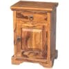 Ganga Bedside Tables (Pair) Left & Right Sheesham Wood