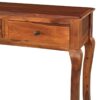 Ganga French Console 2 Drawer Solid Sheesham Wood