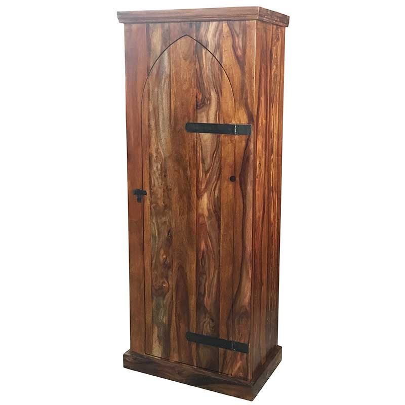 Ganga Gothic Cabinet Solid Sheesham Wood