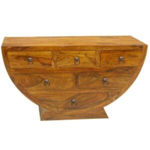 Ganga Jali Half Bowl 6 Drawer Chest of Drawers