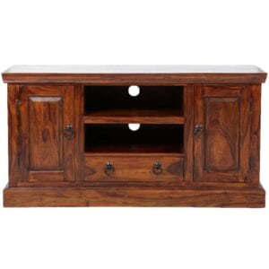 Ganga Plazma TV Unit Solid Sheesham Wood