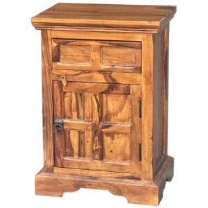 Ganga Plus Bedside Cabinet | Right Solid Sheesham Wood