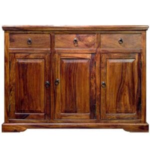 Ganga Range Jali 3 Door 3 Drawer Sideboard