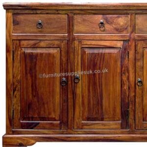 Ganga Range Jali 3 Door 3 Drawer Sideboard