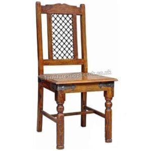 Ganga Range Jali Small Dining Table With 4 Chairs