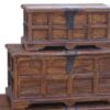Ganga Range Jali Storage Chests (Set of 3)