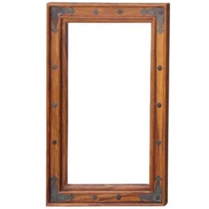 Ganga Sheesham Wood Mirror Large