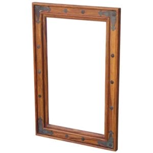 Ganga Sheesham Wood Mirror Large
