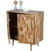 Hexagonal Retro Vintage 2 Door Small Sideboard