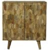Hexagonal Retro Vintage 2 Door Small Sideboard