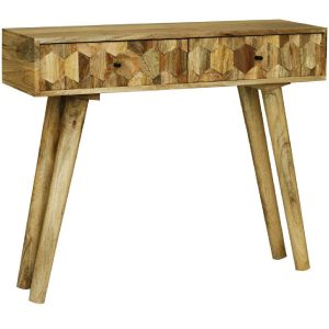 hexagonal-retro-vintage-console-table-2-drawer-solid-mango-wood-furnituresuppliesuk-hex-105