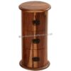 Light Jali 3 Drawer Drum Chest