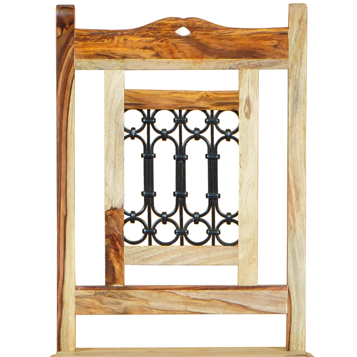 Light Jali Dining Table 4 Chairs 135cm Solid Sheesham Wood 2