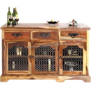 Light Jali Medium Sideboard