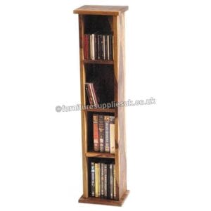 Light Jali Rustic CD & DVD Tower