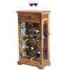 Light Jali Wine Rack