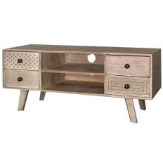 Vintage Mahi 4 Drawer TV Unit