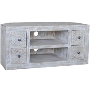 Mandakini 4 Drawer Corner TV Unit