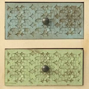 Mandakini 5 Drawer Tall Chest | Coloured Drawers