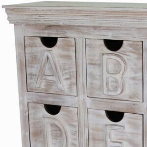 Mandakini Alphabetic Chest Of Drawers