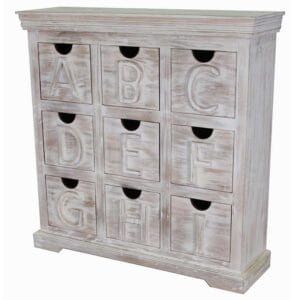 Mandakini Alphabetic Chest Of Drawers