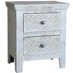 Mandakini Bedside Cabinet With 2 Drawers