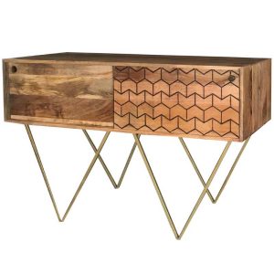 Jaipur Nive Mango Console Table Solid Wood
