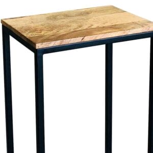 Ravi 4 Side Mini Industrial Side Table | Mango