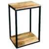 Ravi 4 Side Mini Industrial Side Table | Mango