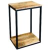 Ravi 4 Side Mini Industrial Side Table | Mango