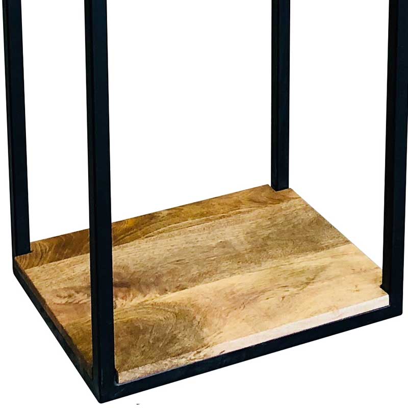 Ravi 4 Side Mini Industrial Side Table | Mango