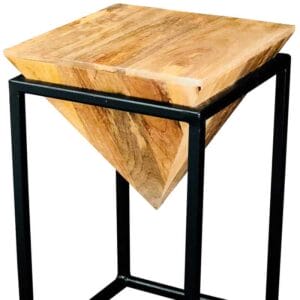 Ravi Industrial Iron Base Diamond Stool | Large