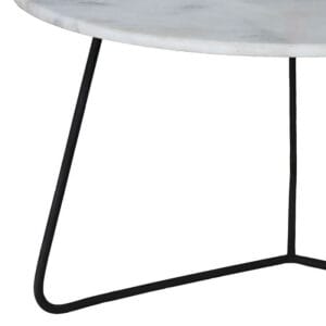 Ravi Industrial Marble Coffee Table
