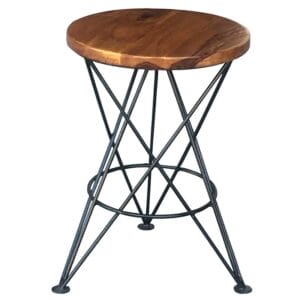 Ravi Small Sheesham Star Bar Stool