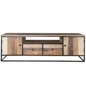 Retro Industrial Reclaimed 145 Cm TV Unit