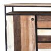 Retro Industrial Top Shelf 2 Door 3 Drawer Sideboard