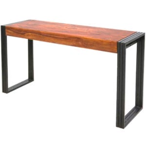 Shipra Industrial Console Table Solid Sheesham Wood