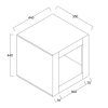 Dakota 1 Hole Cube