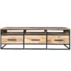 Industrial 3 Drawer TV Stand 170cm | Light Mango