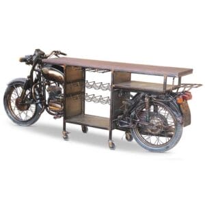 Retro Rajdoot Motorbike Bar