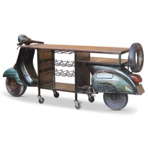 Retro Scooter Long Bar